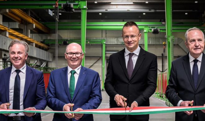Hipa.hu – A német tulajdonban álló Termelés-Logistic-Centrum Kft. 21 milliárd forintos beruházással új gyártó üzemet hozott létre